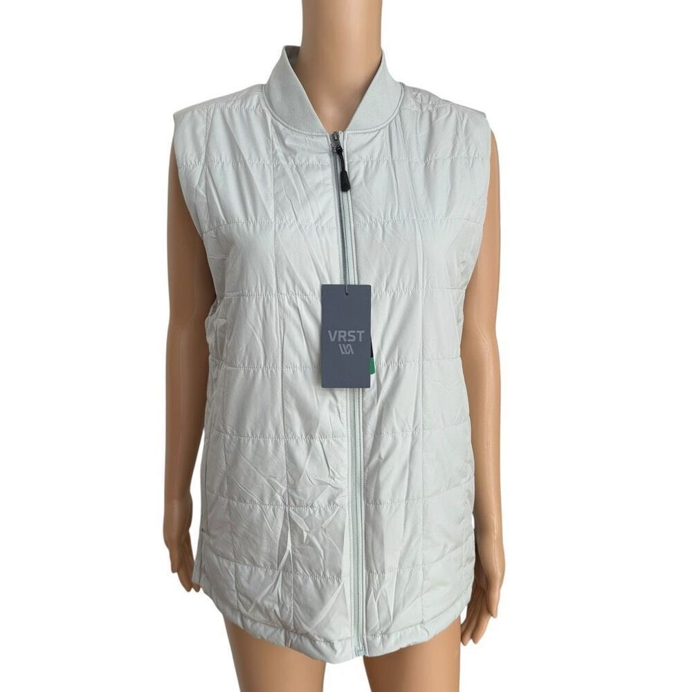 VRST Men's Lightweight Insulated Vest in cool gray Size S NWT